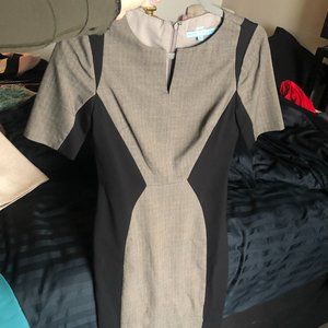 Antonio Melani 3/4 sleeve colorblock sheath